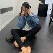 冬朵网红鲨鱼皮打底裤