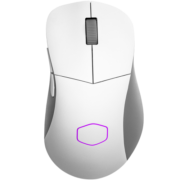 酷冷至尊(CoolerMaster) 天魁星无线版 轻量化三模鼠标 RGB游戏鼠标 无线鼠标  白色