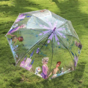 88VIP会员：Disney 迪士尼 儿童雨伞透明晴雨伞幼儿园女孩男孩小学生上学专用全自动伞