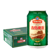 青岛啤酒（TsingTao）博物馆栈桥风光 经典黄啤1903  11度330ml*24听 整箱 自饮送礼