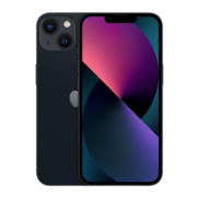 Apple iPhone 13 苹果13 支持移动联通电信5G 双卡双待手机 午夜黑色 6.1寸 128GB 未使用+店保2年
