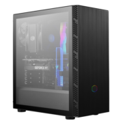 酷冷至尊(CoolerMaster)MB600LV2(智瞳)ATX台式电脑中塔机箱 钢玻侧板/拉丝前面板/280水冷位/6风扇位4硬盘位