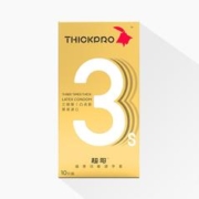 京东PLUS：THICKPRO 超鸟 3倍凸点安全套 10只装