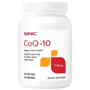 GNC 健安喜 美国原装进口 辅酶Q10营养软胶囊 100mg*120粒