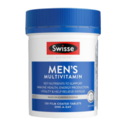 Swisse 男士复合维生素120片/瓶 含45种营养素 维生素C维生素B族 铁锌硒 礼物送父母长辈 【新包装】男士复合维生素120片