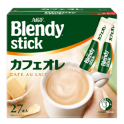 AGF Blendy牛奶速溶咖啡 原味三合一  27条