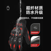 REALM TRIBE 摩托车手套骑行男女秋冬季骑士机车冬天自行电动防摔防水防风触屏