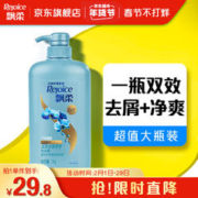 Rejoice 飘柔 家庭护理系列 长效清爽去屑洗发露 兰花 1L