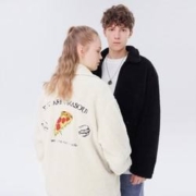 gxgjeans 食物刺绣翻领男式外套 11C121001I001