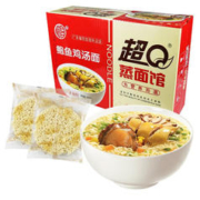 foodyuchang 裕昌食品 裕昌Q蒸面馆 非油炸方便面精熬大骨面早餐面饼火锅麻辣烫面饼 鲍鱼鸡汤面1600克整箱(26包)