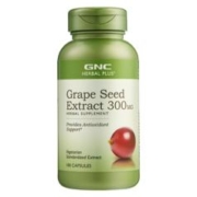GNC 健安喜 进口葡萄籽皙颜浓缩胶囊300mg*100粒