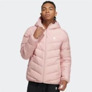 adidas 阿迪达斯 情侣连帽面包羽绒服