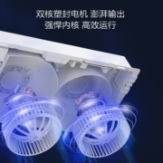 九牧（JOMOO）浴霸灯暖风暖照明排气一体集成卫生间暖风换气三合一照明风暖式 一键干燥【智能六合一】JDE41