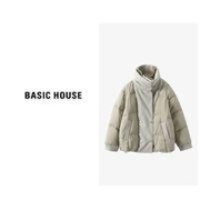 BASICHOUSE 百家好 Basic House/百家好新款羽绒服女秋冬热力感立领保暖宽松休闲外套