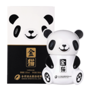 舍得酒业出品金猫酒52度浓香型白酒粮食酒单瓶500ml礼盒装年货送礼 52度 500mL 1瓶