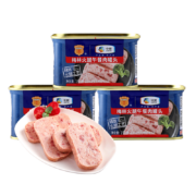京东百亿补贴：MALING 梅林 午餐肉198g*3罐