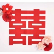 Springkle 婚房布置大喜字 XZTD
