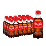 再降价、PLUS会员：Coca-Cola 可口可乐 汽水 碳酸饮料 300ml*24瓶 整箱装*2件