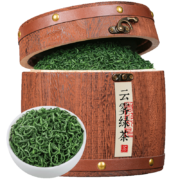 京东百亿补贴:音朗茶叶绿茶2023新茶 特级高山云雾绿茶 明前春茶嫩芽茶叶礼盒500g