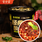 plus会员、概率券：壹传食 经典酸辣粉 188g 15秒即食＊6件