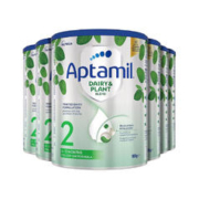 Aptamil 爱他美 澳版 婴儿乳植双萃奶粉2段6-12个月900g*6罐