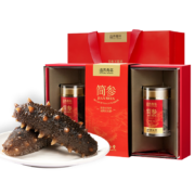 京东百亿补贴：同仁堂（TRT）造养青年大连淡干海参辽参净制90g35-45只简参干货礼盒北京同仁堂