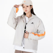 需首单礼金：Adidas 阿迪达斯 连帽运动外套女装