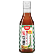 厨邦 食用油 浓香纯芝麻油 香油 物理压榨一级 凉拌火锅 350ml