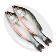 速鲜（SuXian）活冻海鲈鱼 净重250g*4袋（共8条）