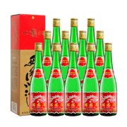 西凤 55度绿瓶盒装原箱高脖凤香型白酒 线下版原箱12瓶