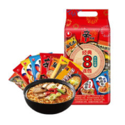 NONGSHIM 农心 辛拉面方便面多口味泡面速食休闲加班充饥零食五连包 120g*5包 农心经典l辣白菜8连包袋面120g*8