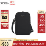 TUMI 途明 VOYAGEUR系列女士高端时尚单肩斜挎包 0196631DGM黑色拼烟枪色