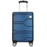 Diplomat外交官商务万向轮拉杆箱旅行箱TSA密码箱行李箱TC-6902蓝色20英寸