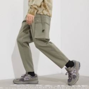 JACK&JONES 杰克琼斯 休闲裤男士锥腿舒适潮流纯色
