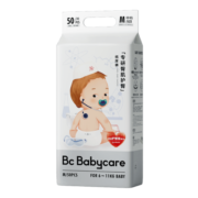 babycare专研臀肌婴儿纸尿裤M码50片(6-11kg) 中号婴儿尿不湿