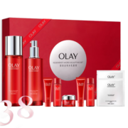 玉兰油（OLAY）大红瓶胜肽精华级水乳套装护肤品套装礼盒新年情人节礼物