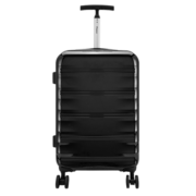 Diplomat外交官行李箱单杆旅行可登机大学生轻便简约拉杆箱TC-2306系列 黑色 20英寸