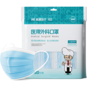 再降价、plus会员、概率券：恒品 一次性医用外科口罩100只