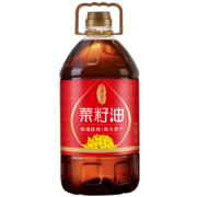 Plus会员:鄉佬坎压榨纯正四川精炼菜籽油5L食用油