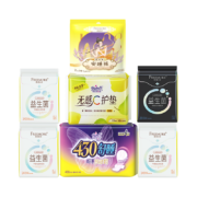 京东百亿补贴:自由点（FREEMORE）益生菌系列卫生巾超薄 单月量 日夜组合装7包66片加安心裤姨妈巾