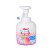 Pigeon 贝亲 婴儿桃叶精华洗发沐浴泡沫二合一450ml
