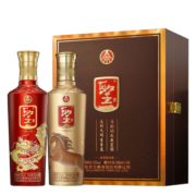 五粮液股份  圣酒龙马 浓香型白酒 52度 500ml*2瓶礼盒装 送礼礼物