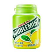 plus会员:绿箭(DOUBLEMINT)口香糖 绿茶薄荷味约40粒/瓶