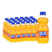 可口可乐（Coca-Cola）Fanta芬达橙味汽水 碳酸饮料 整箱装可口可乐出品 芬达300ml*24瓶24年4月到期
