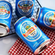 燕京啤酒 蓝听11度清爽拉格啤酒330ml*24听 年货送礼 整箱装