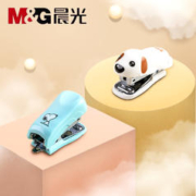 M&G 晨光 订书机迷你小号可爱学生用订书器订书钉儿童家用订书机便携式办公钉书机手握式省力多功能装订机带起钉器