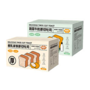 88VIP会员：FUSIDO 福事多 包邮福事多椰乳拿铁吐司300g 蔬菜牛奶吐司300g两箱早餐休闲零食