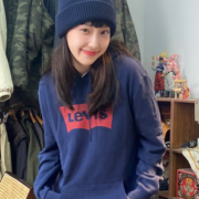 PLUS会员！Levi's 李维斯 男女款连帽卫衣 19622-0007