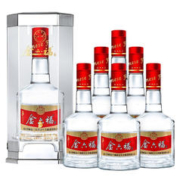 金六福 浓香型白酒 平价礼盒 50.8度 500mL 6瓶 整箱装 祥福6