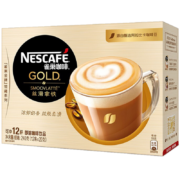 京东百亿补贴：Nestlé 雀巢 金牌馆藏 速溶咖啡 丝滑拿铁 20g*12条